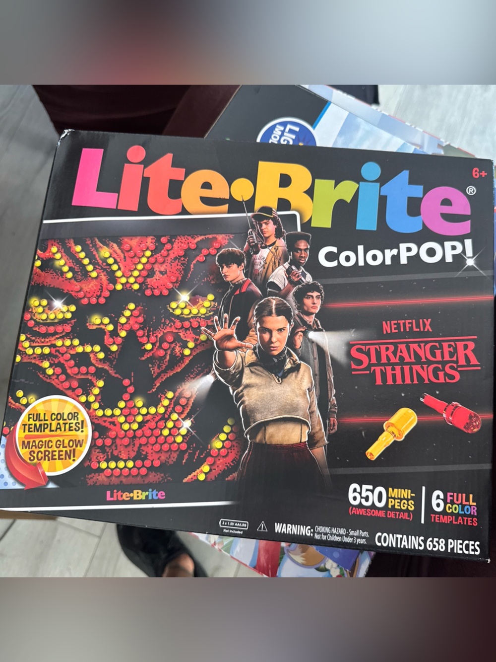Lite-Brite ColorPOP Stranger Things Kids Toy - Multicolor